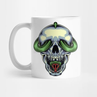 Skull Snake Mug